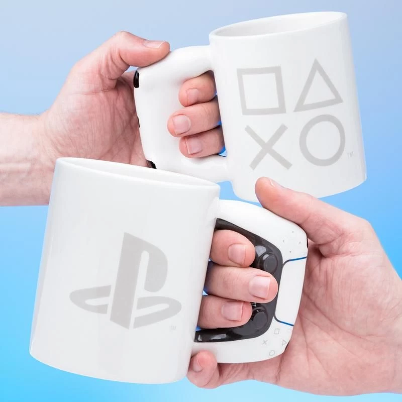 Kruus Paladone PlayStation Shaped PS5 valge 0,48 L ühes tükis