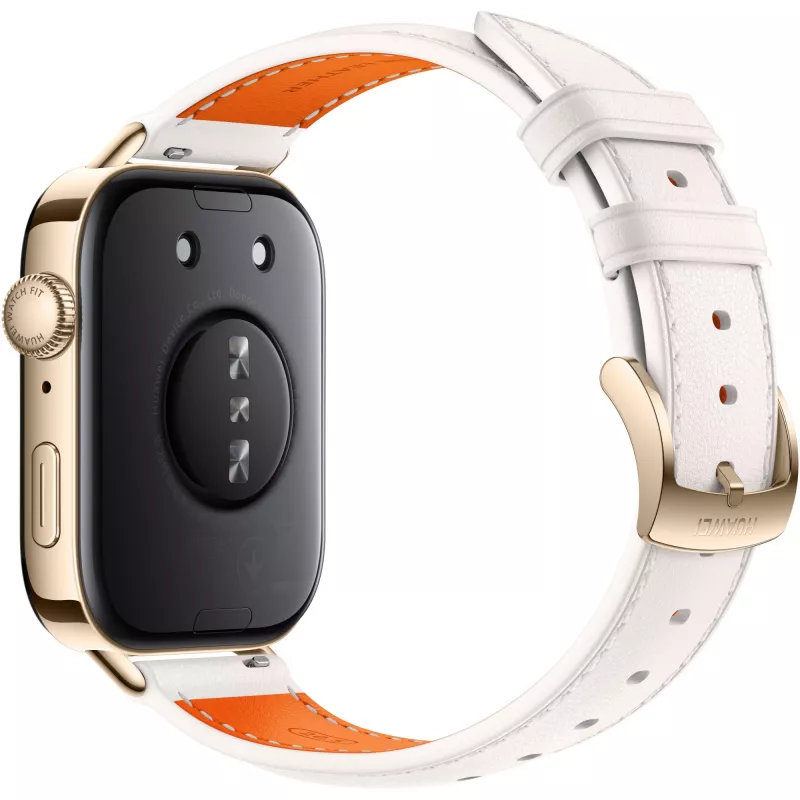 Watch Fit 3 (Solo-B19V), nutikell kuldne/valge, nahast kellarihm valge