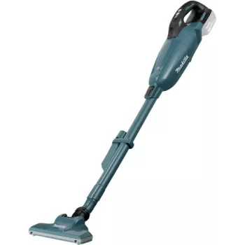 Makita DCL284FZ tolmuimeja/elektriline luud 2-in-1 pulstolmuimeja Aku Kuiv Kangas Ilma kottita Must, Türkiis