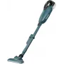 Makita DCL284FZ tolmuimeja/elektriline luud 2-in-1 pulstolmuimeja Aku Kuiv Kangas Ilma kottita Must, Türkiis