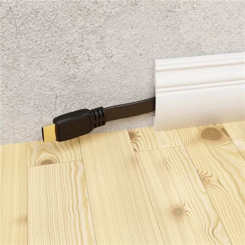 Goobay | High Speed HDMI Flat Cable with Ethernet | 61279 | HDMI isane (tüüp A) | HDMI (tüüp A) | HDMI-HDMI | 2 m