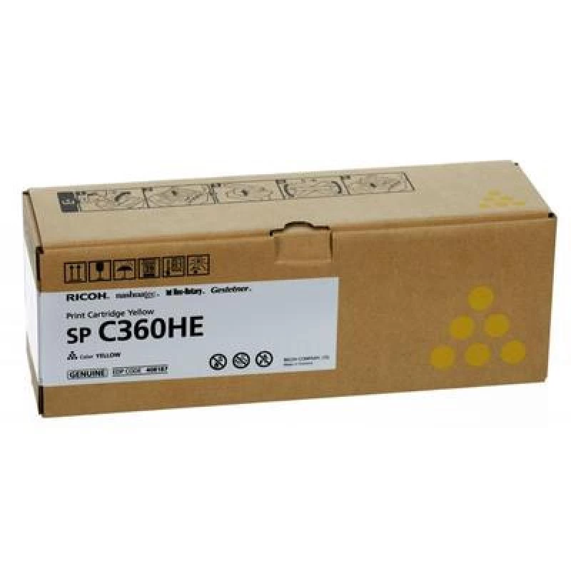 Ricoh 408187 toonerikassett 1 tk originaal must