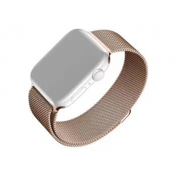 Võrkrihm FIXED FIXMEST-436-RG Apple Watchile 38/40/41mm Roosakuldne