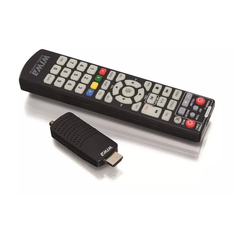 Dekoder Tuner TV Wiwaj DVB-T2 Hevec Mini LED