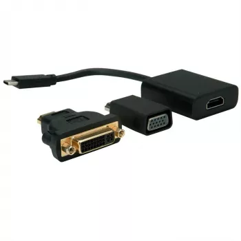 VALUE - väline videoadapter - USB-C 3.1 - HDMI - must