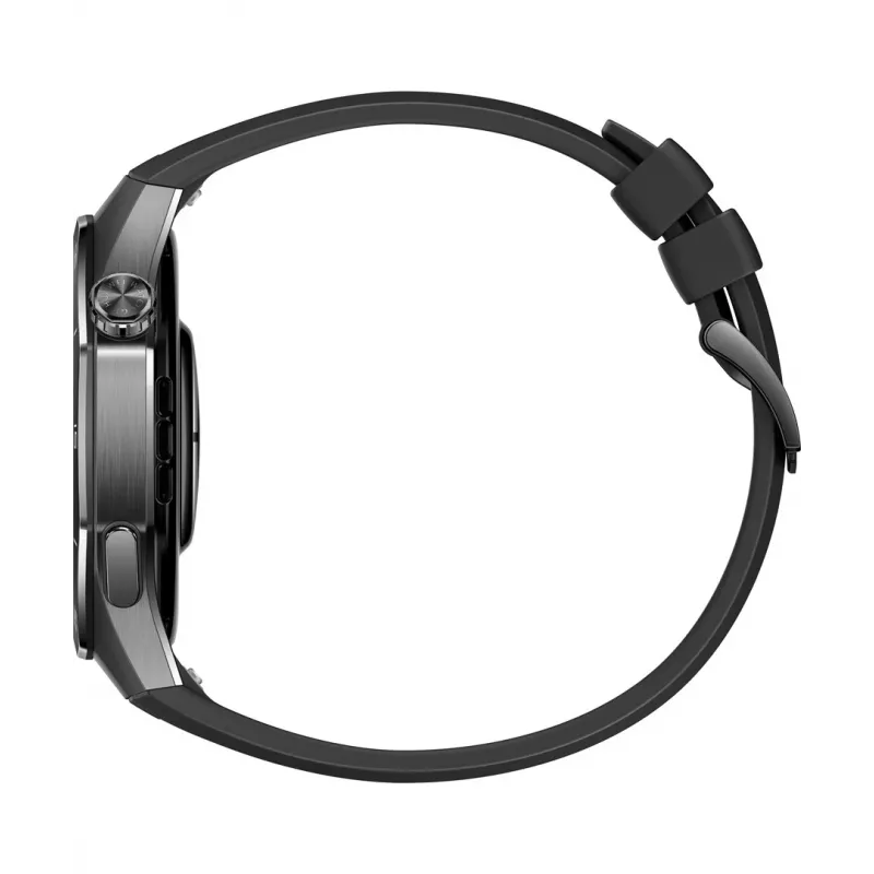 Nutikell HUAWEI WATCH GT5 Pro 46mm — 1,43 tolli AMOLED, GPS, 524 mAh, titaankorpus, must rihm