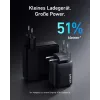 Siseruumides kasutatav USB-kiirlaadimislaadija Anker Prime A2669313 — 67 W, 1×USB-A, 2×USB-C, must