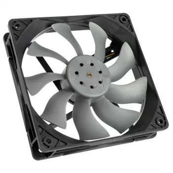 Ventilaator Akasa OTTO SF12 Arvutikorpuse ventilaator 12 cm Must Hall