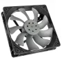 Ventilaator Akasa OTTO SF12 Arvutikorpuse ventilaator 12 cm Must Hall