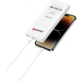 SKROSS Reload 20 PD 100 Watt valge (SKPBR20PD100WCN)
