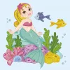 Komplekt Diamond Dotz Little Mermaid
