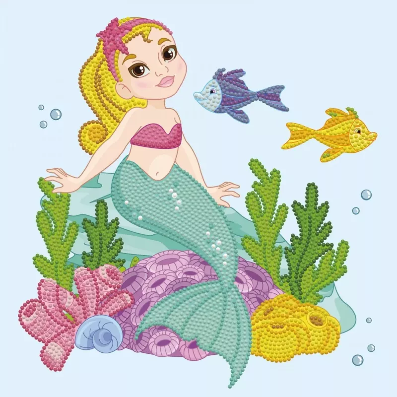 Komplekt Diamond Dotz Little Mermaid
