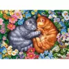 Pusle schmidt spiele Sleeping Velvet Paws 1000 tükki