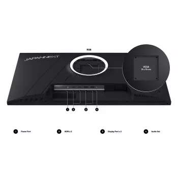 JAPANNEXT JN-I270WQHD300F-HSP arvutimonitor 68.6 cm (27 tolli) 2560 x 1440 pikslit Wide Quad HD LED Hall
