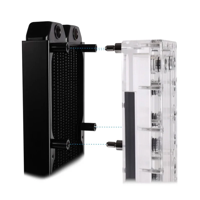 Kinnituskomplekt Alphacool 15725 Must Roostevaba teras 25mm 10g