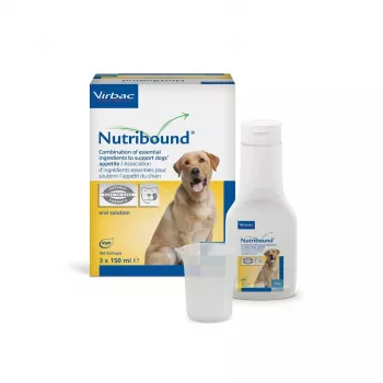 VIRBAC Nutribound taastav toidulisand koertele 3 x 150 ml