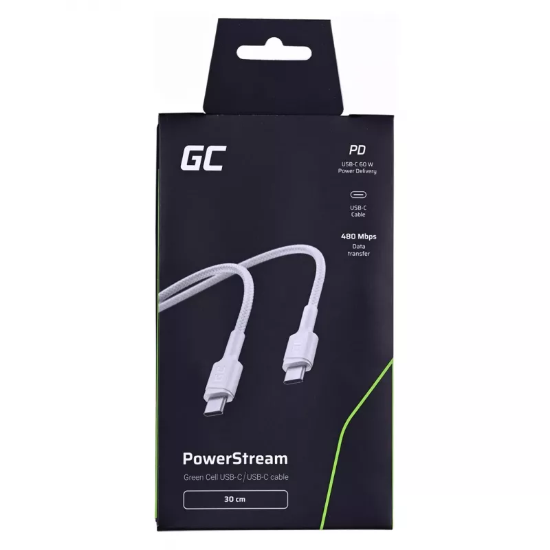 Greencell KABGC31W USB-kaabel valge