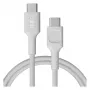 Kaabel USB-C-USB-C PowerStream 100W punutud 1,2m valge