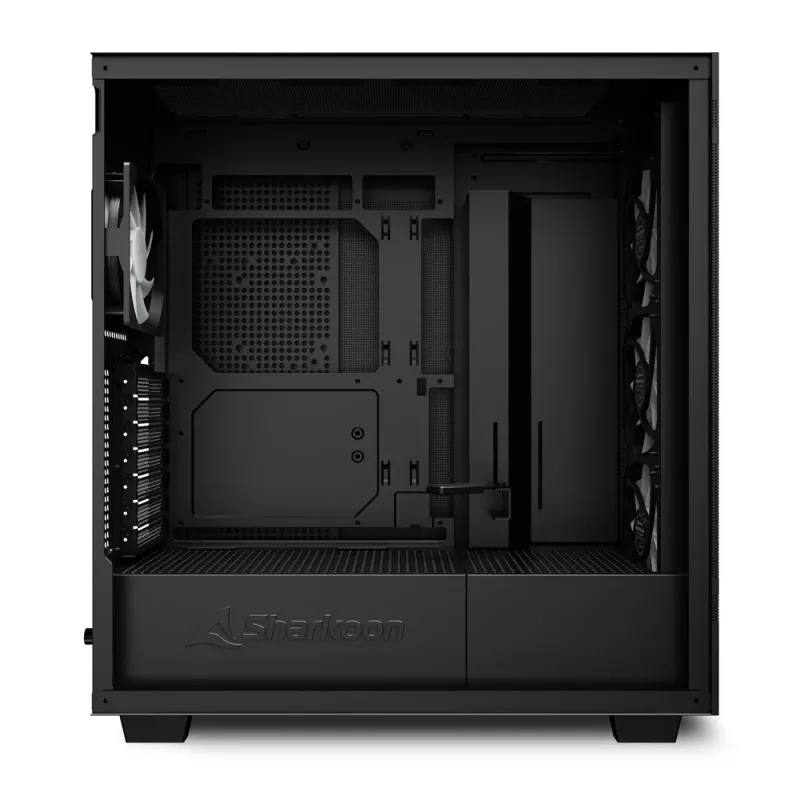 Arvuti korpus Sharkoon REBEL C50 RGB Full Tower Must