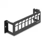 Jaotuspanel DeLOCK 86516 Must Metall Seinakinnitus 50mm x 41.6mm x 175mm