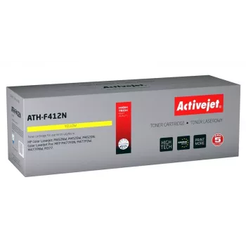 Activejet ATH-F412N tooner (HP 410A CF412A asendus; Supreme; 2300 lehekülge; kollane)