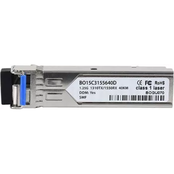 CBO fiiberoptiline meediumimuundur DEM-331R-BO — 1250 Mbit/s, 40 000 m ulatus