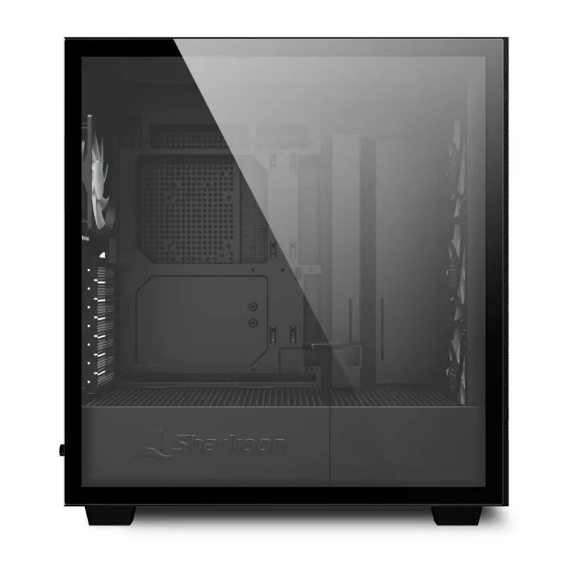 Arvuti korpus Sharkoon REBEL C50 RGB Full Tower Must