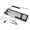 Sharkoon SKILLER SGK50 S2 White DE-Layout Gateron Yellow Klaviatuur