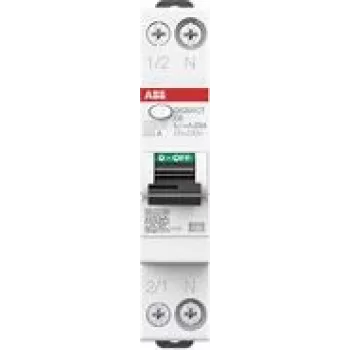 ABB RCBO lüliti 1 DSX301CA-B13/0,03TE 6kA 1P+N Tüüp A B13 2CSR255165R1135 (2CSR255165R1135)