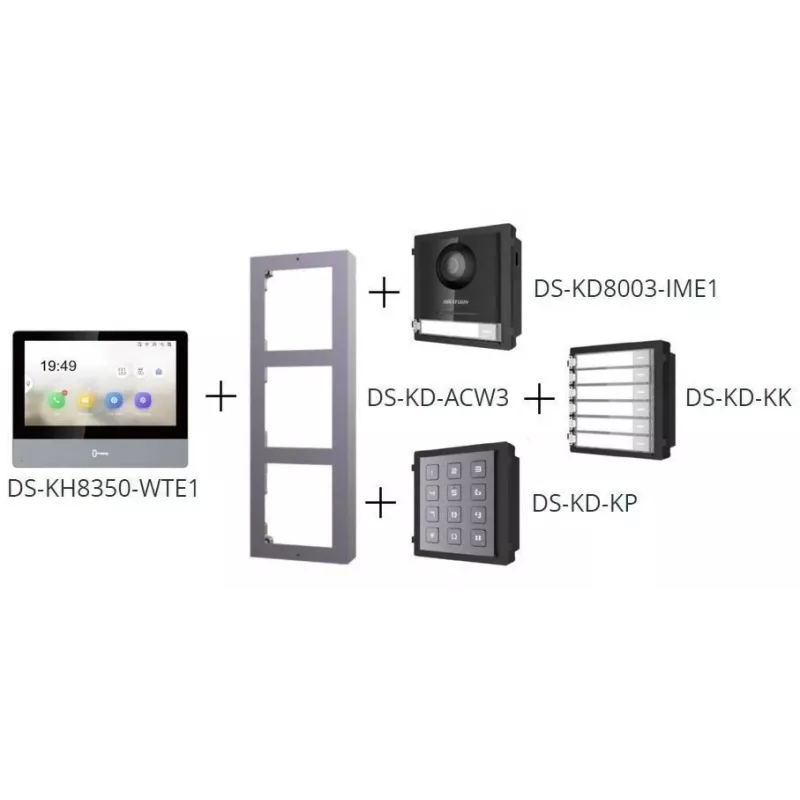 Hikvision DS-KD-KP/S intercomi süsteemi lisatarvik klahvistik