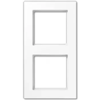 Seinaplaat / lüliti kate JUNG AC 582 WW — Valge, Duroplast, 84×155 mm
