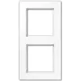 Seinaplaat / lüliti kate JUNG AC 582 WW — Valge, Duroplast, 84×155 mm