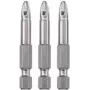 Kruvikeeraja otsak KWB 121153 3 tk Pozidriv PZ 3 50 mm