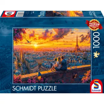 Pusle, schmidt spiele Parisian Rooftop Whispers — 1000 tükki