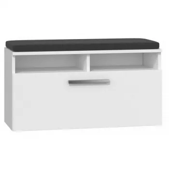 Kingakapi pealne korraldaja e-pood RIVA SZAFKA BIEL — suletud, valge, puitlaastplaat, 850×460 mm