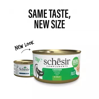 SCHESIR kana tarretises - märg kassitoit - 70g