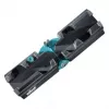 Kalde- ja järkamisraam Wolfcraft 6948200 — järkamisjuhik, 85–180° mõõteulatus, kuni 3 cm paksuste laudade jaoks, must