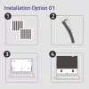 Ekraani privaatsusfilter Qoltec 51058 59.9 cm (23.6 tolli) monitor