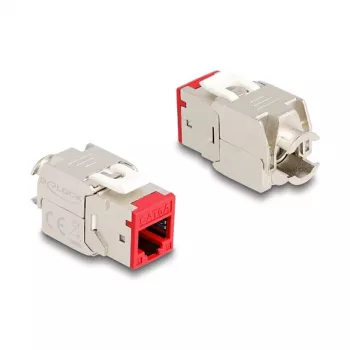 DeLOCK keystone moodul 88115 Lame Punane RJ-45 10 tk