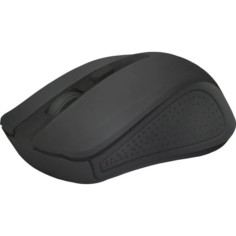 Juhtmevaba raadiosageduslik hiir DEFENDER Accura MM-935 — optiline 1600 DPI, mõlemakäeline, 3 nuppu, USB-vastuvõtja, must