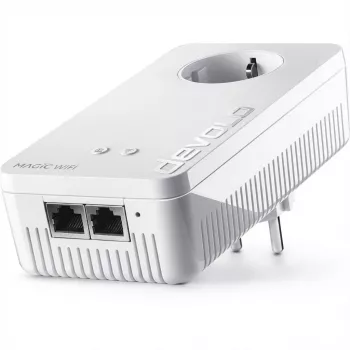 Powerline adapter Devolo Magic 2 WiFi 6 next — 2400 Mbit/s (Powerline), 3000 Mbit/s (mesh)