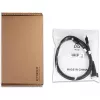 Draivi konverterkronstein icybox MCIO 8i 74-kontaktiline SFF-TA-1016 kahele OCuLink 42-kontaktiline 4i MB302L-B