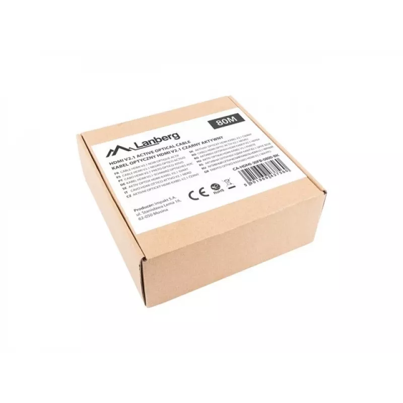 HDMI KAABEL M/M V2.1 80M 8K MUST OPTILINE AOC LANBERG