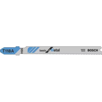 Bosch 2 608 631 964 tikksae/saagimis-/tikksaeleht Tikksaeleht Kiirlõiketeras (HSS) 100 tk