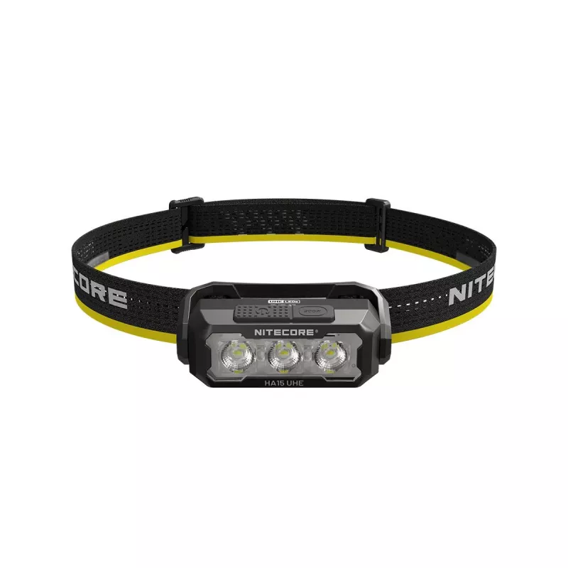 Esilatern Nitecore HA15 UHE – kompaktne käed-vabad valgusti, max 400 luumenit