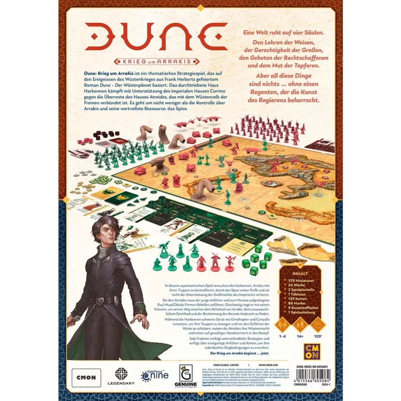 Dune: War for Arrakis, lauamäng