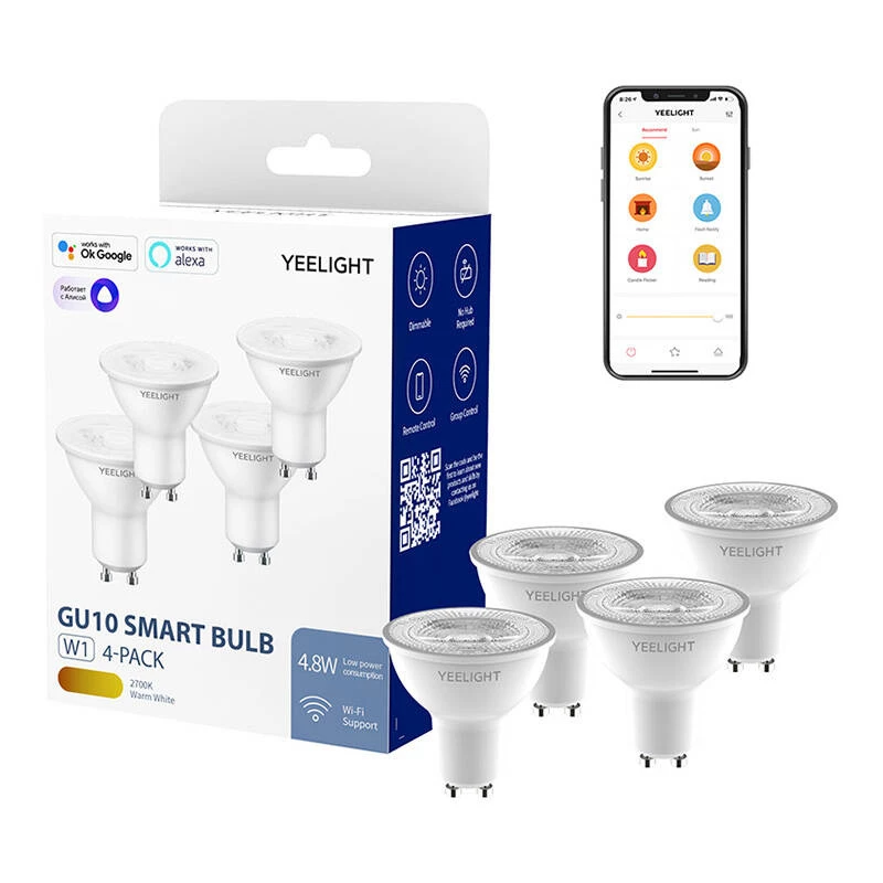 Yeelight W1 GU10 nutipirn (hämardatav)
