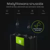 Pingemuundur roheline Cell INV10 2000 W, 12 V alalisvool 230 V vahelduvvooluks, tüüp C väljund, 50 Hz, must
