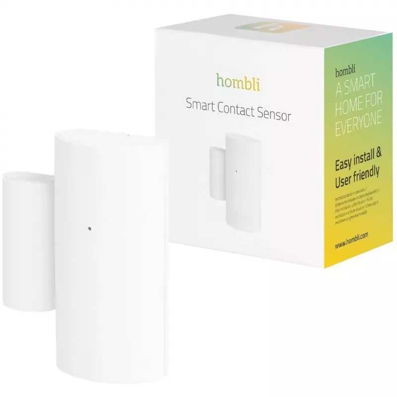 Ukse/akna andur Avanca International HBSC-0109 — juhtmevaba Bluetooth, CR2 aku, 45×55 mm, valge