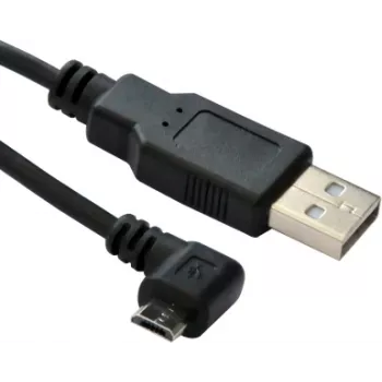 Microconnect USBABMICRO3ANG USB-kaabel USB 2.0 3 m Micro-USB B USB A Must